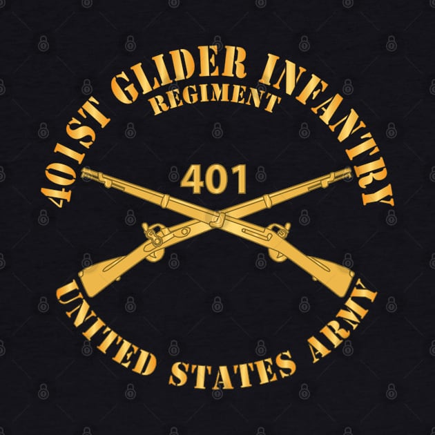 401st Glider Infantry Regiment - US Army w Branch X 300 by twix123844